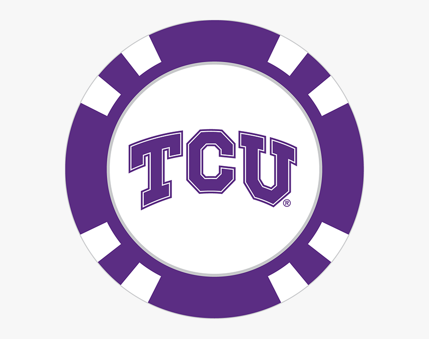 Tcu Horned Frogs Poker Chip Ball Marker - Columbus Blue Jackets Circle Logo, HD Png Download, Free Download