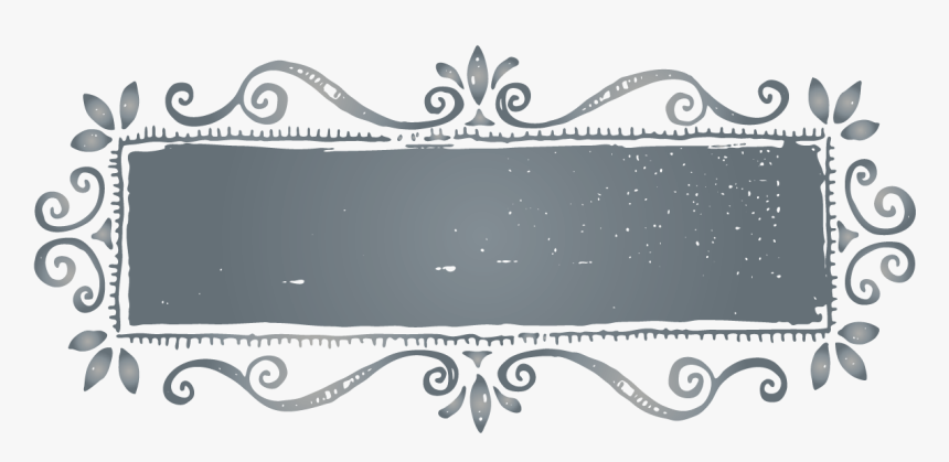 Vintage Blue Frame Png, Transparent Png, Free Download