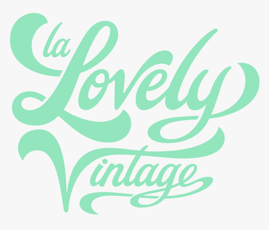 La Lovely Vintage Logo - Calligraphy, HD Png Download, Free Download