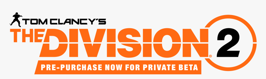 Transparent Tom Clancy Png - Tom Clancy The Division 2 Logo Png, Png Download, Free Download