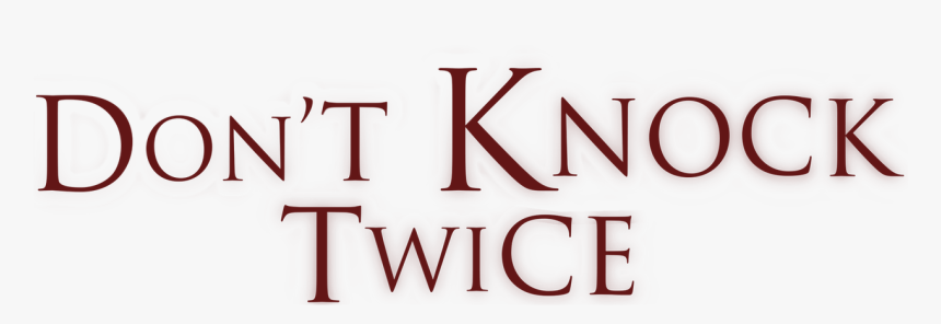 Don"t Knock Twice - Rifle Stock, HD Png Download, Free Download