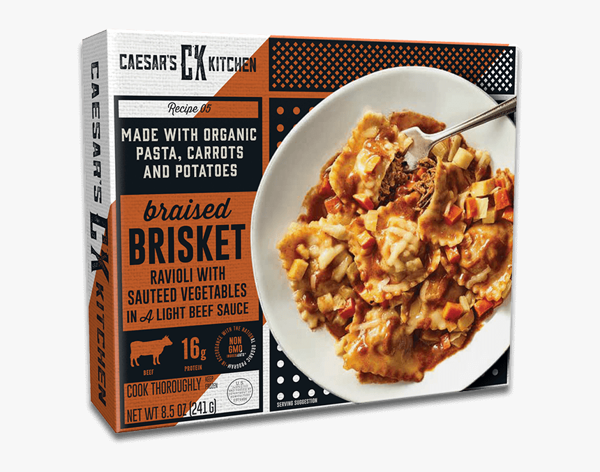 Caesar's Kitchen Braised Brisket Ravioli, HD Png Download, Free Download