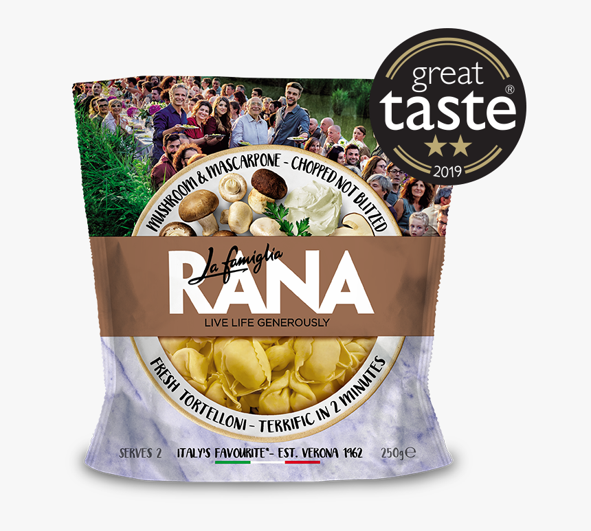 Aq Funghi Uk Award - Ricotta And Spinach Tortellini Rana, HD Png Download, Free Download