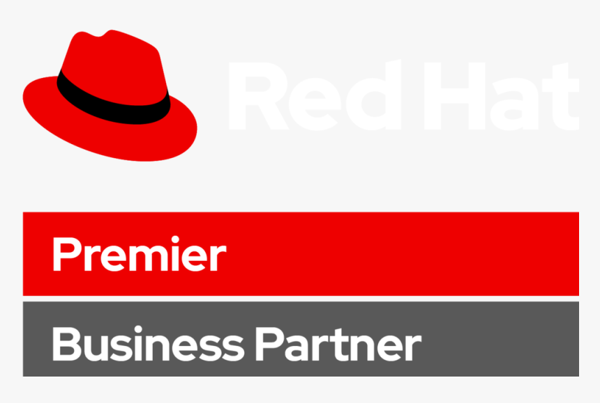 Logo Red Hat Premier Bus Partner A Reverse Rgb - Solutions For Business, HD Png Download, Free Download