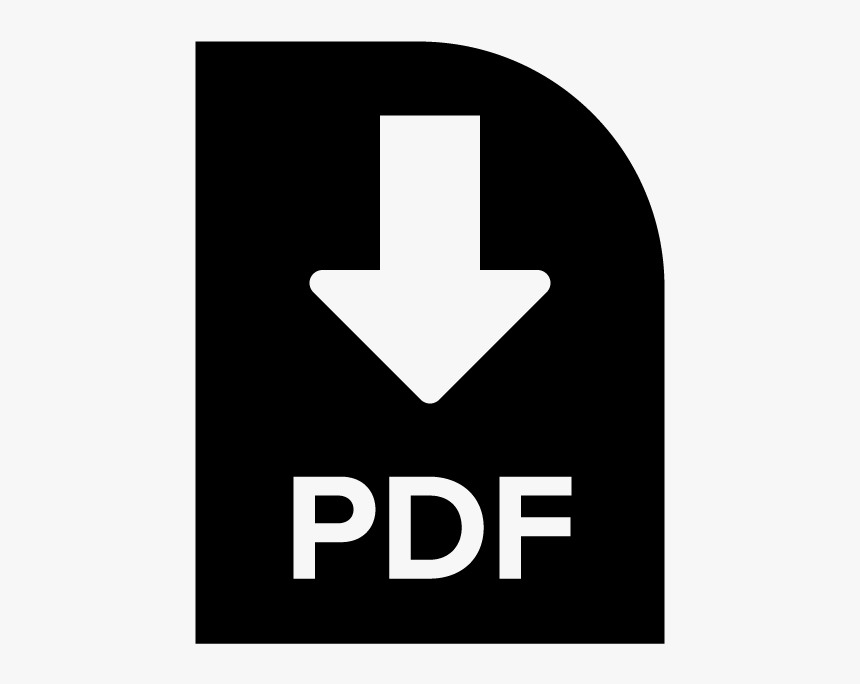 Pdf Download Icon - Sign, HD Png Download, Free Download