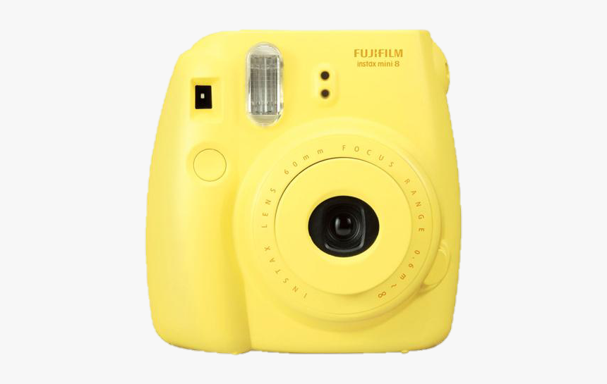 #polaroid #camera #png - Transparent Yellow Polaroid Camera, Png Download, Free Download
