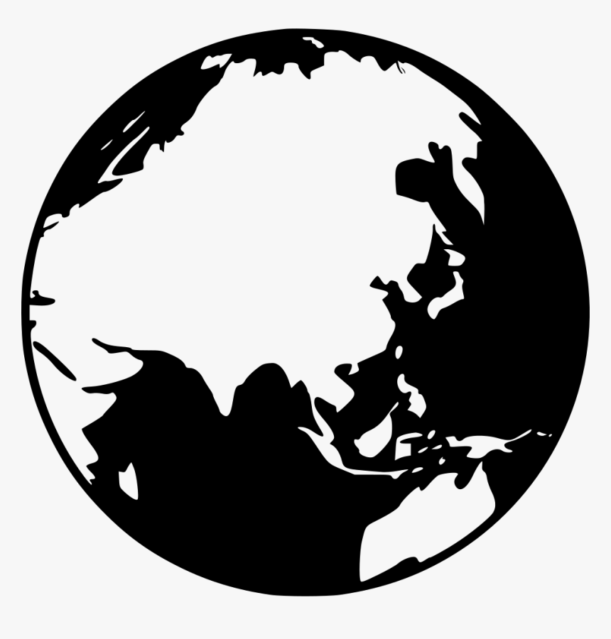 World Asia - Transparent Globe Indonesia Png, Png Download, Free Download
