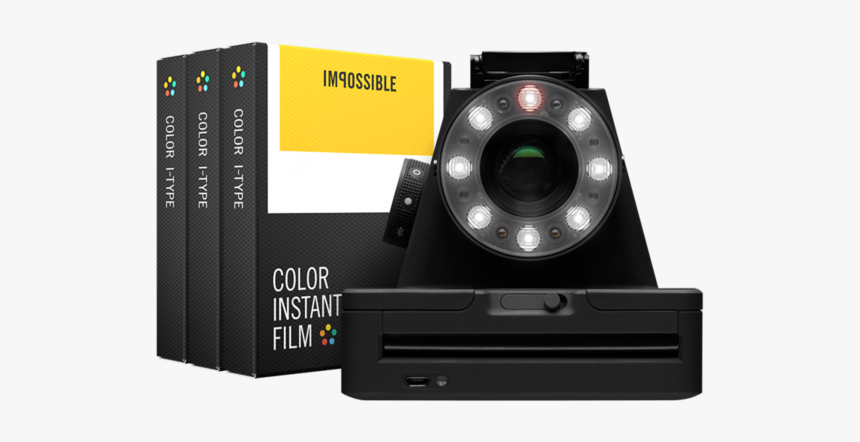 Polaroid Impossible Black And White, HD Png Download, Free Download