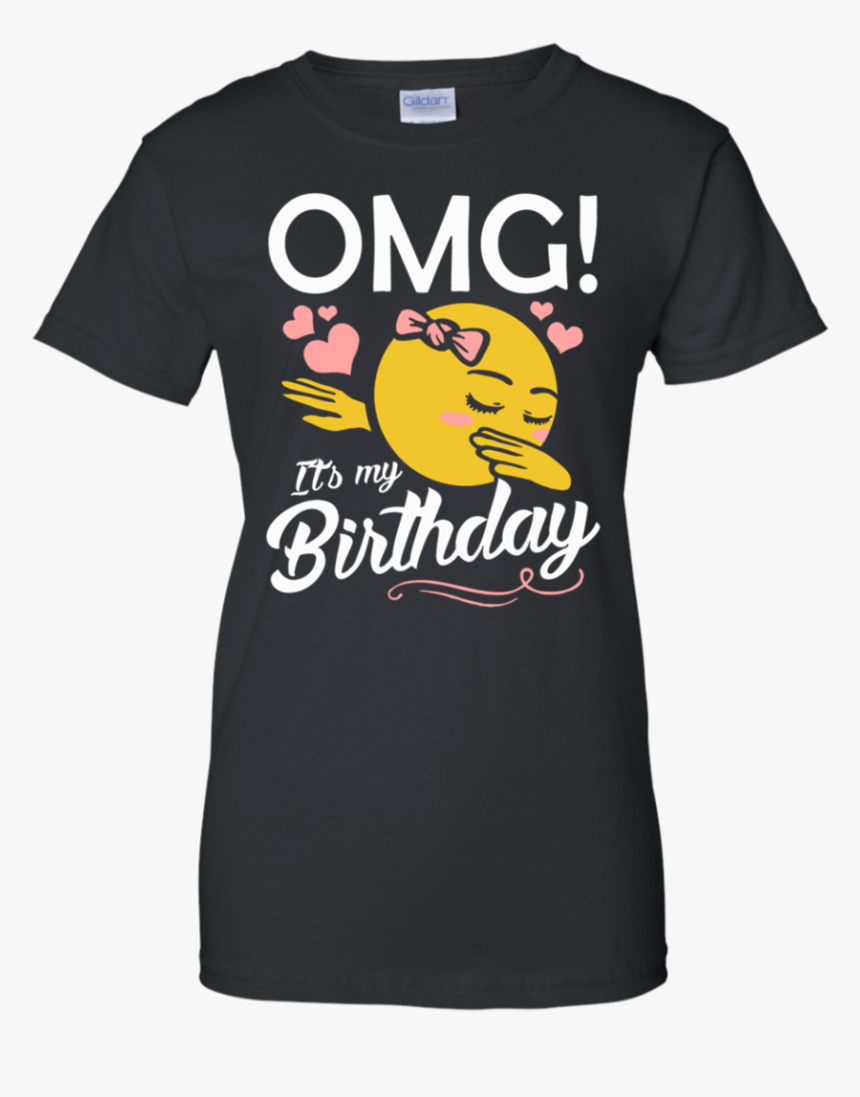 Omg It"s My Birthday Emoji Dabbing Men/women T Shirt - Motley Crue T Shirt Girls, HD Png Download, Free Download