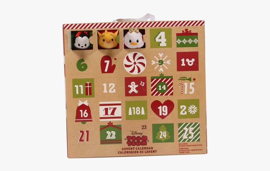 Tsum Tsum Advent Calendar Release Date - Disney Tsum Tsum Plush Advent Calendar, HD Png Download, Free Download