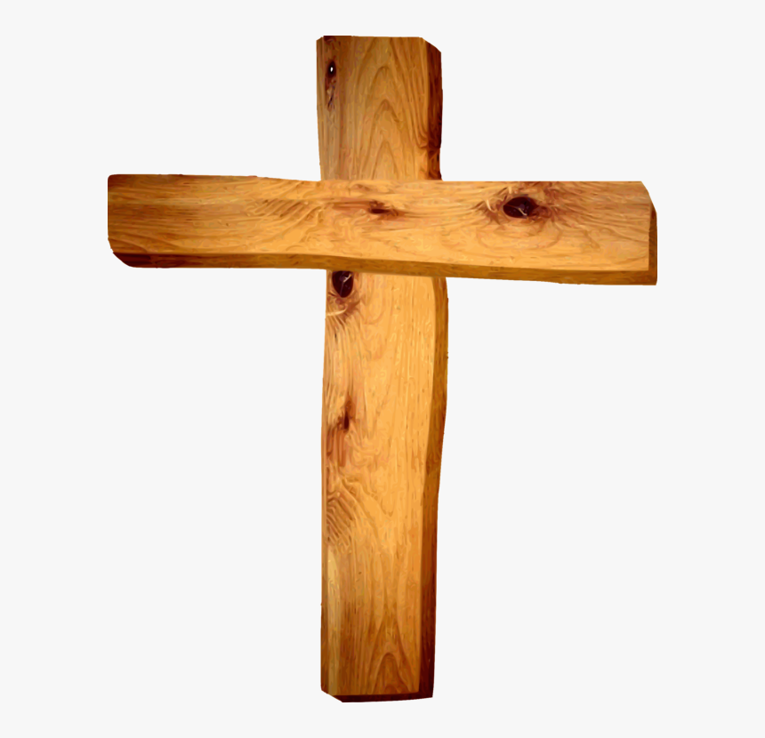 Symbol,cross,wood - Wooden Cross Clip Art, HD Png Download, Free Download