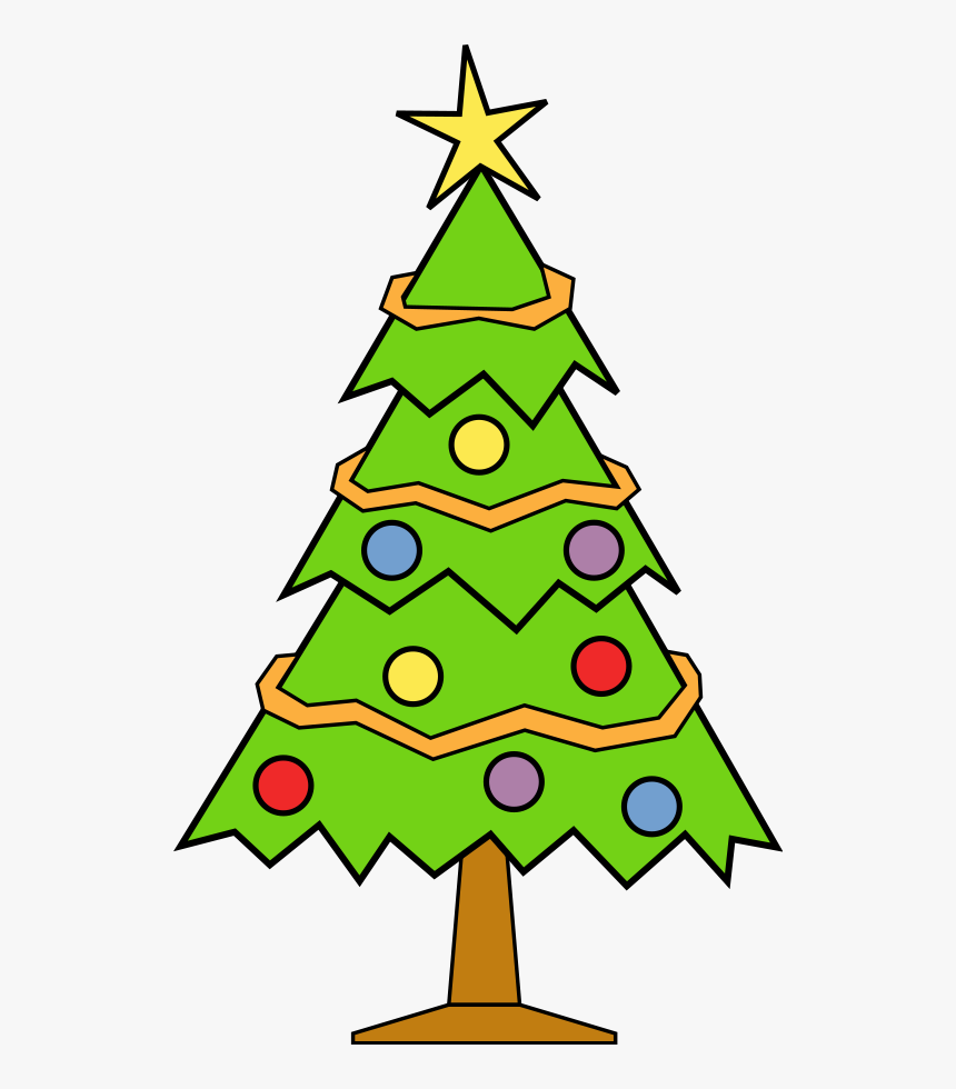 Sapin 02 Xmas Svg Clip Arts - Christmas Tree Clipart Transparent Background, HD Png Download, Free Download