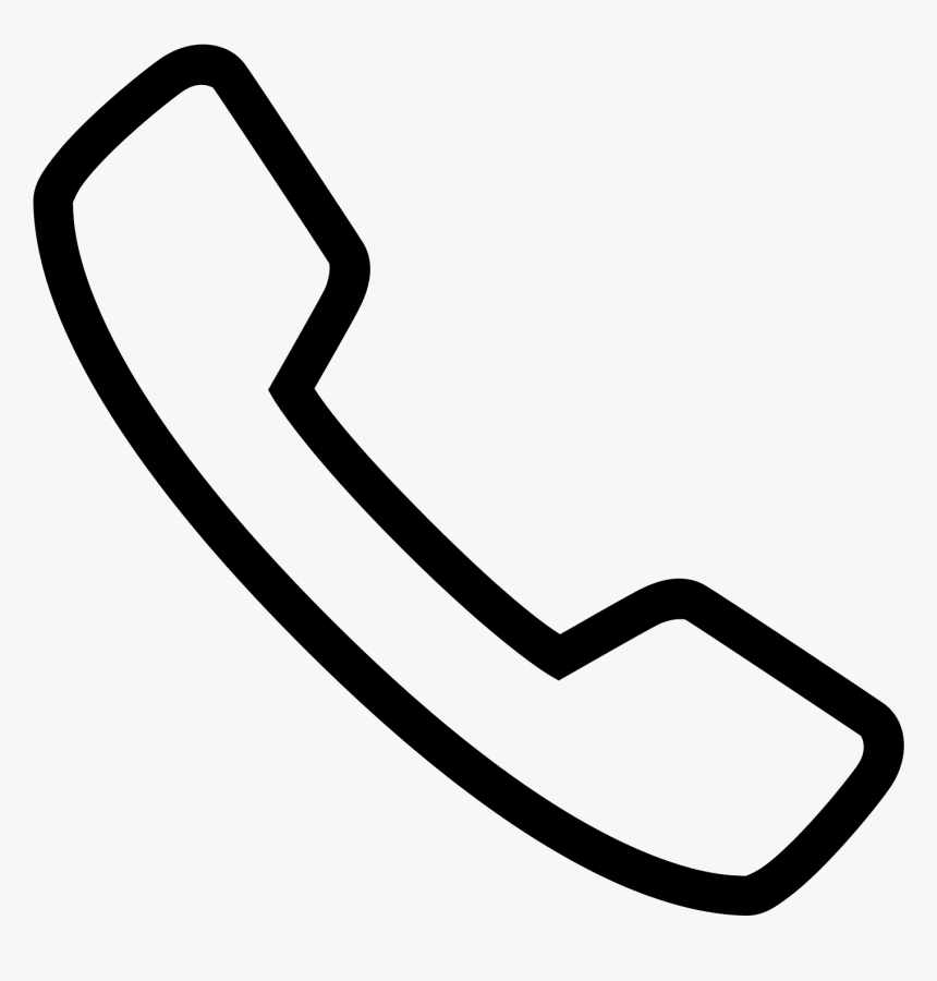 Phone Logo Png White, Transparent Png, Free Download