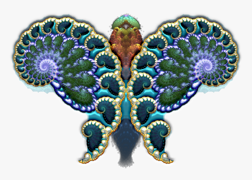 Fractal Butterfly, HD Png Download, Free Download