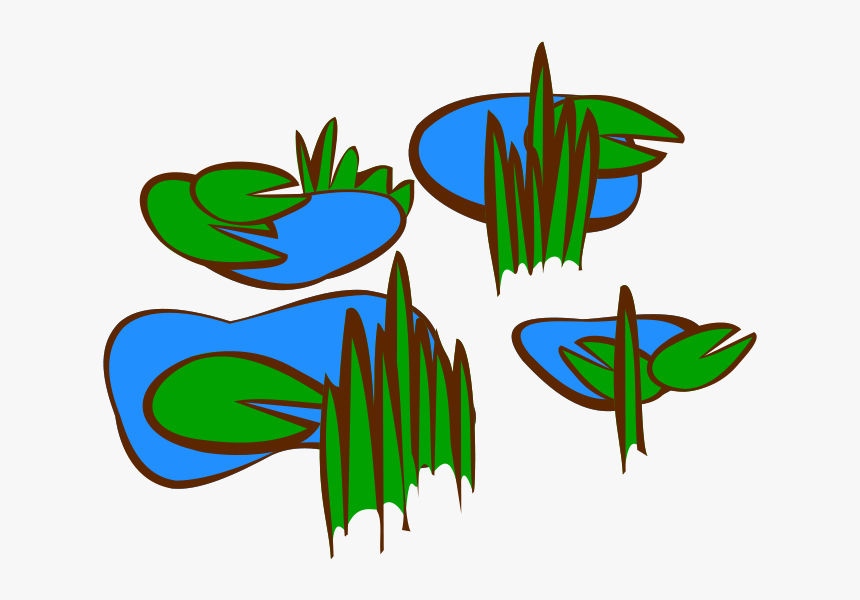 Swamp Clip Art - Marsh Clip Art, HD Png Download, Free Download