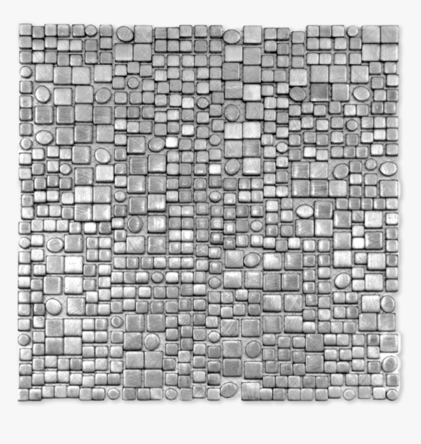 Element Aluminium Fractal Silver - Cobblestone, HD Png Download, Free Download