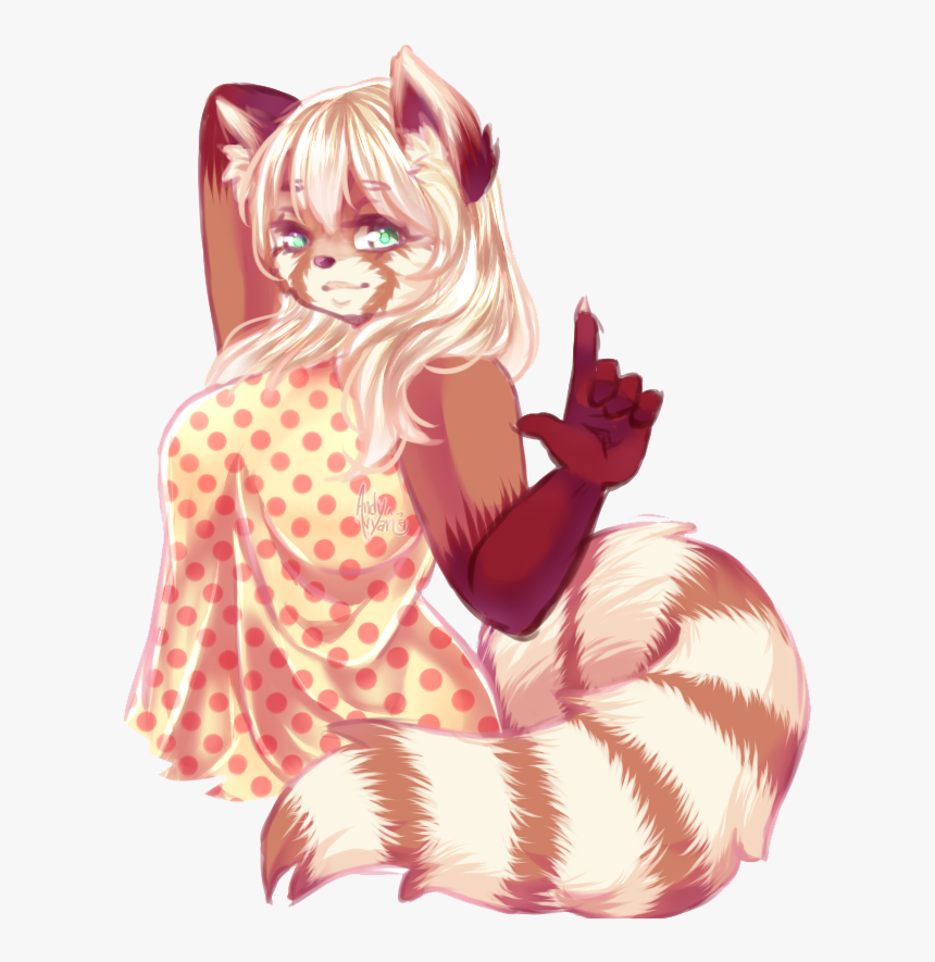 Anthro Red Panda Furry, HD Png Download, Free Download