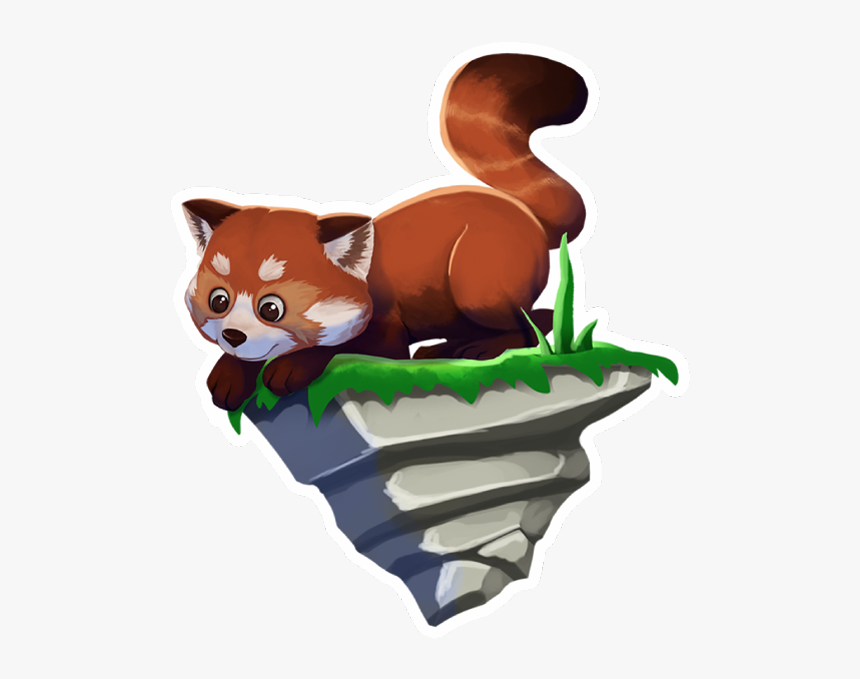 My Red Panda - Cartoon, HD Png Download, Free Download