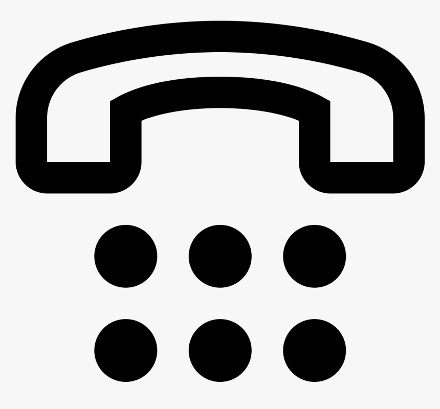 Number Pad Icon - Circle, HD Png Download, Free Download