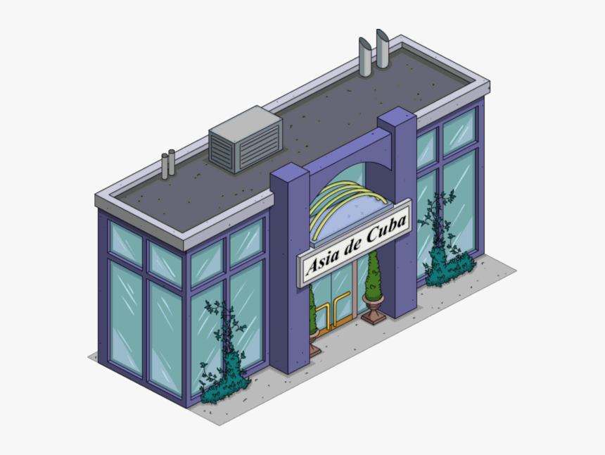 Goldstar - Simpsons Buildings, HD Png Download, Free Download