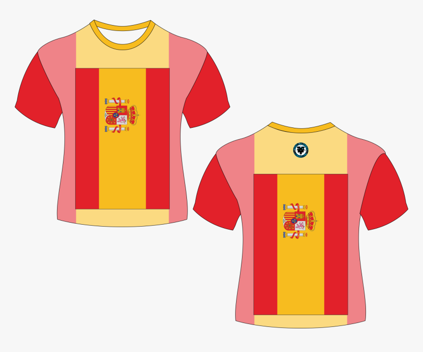 Spain Country Flag Shirt - Illustration, HD Png Download, Free Download