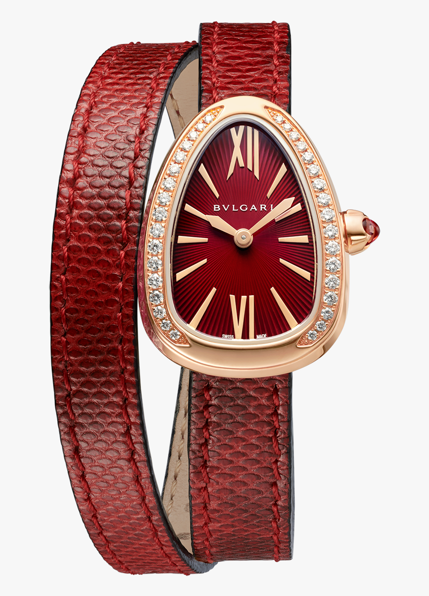 Bvlgari Serpenti Red Watch, HD Png Download, Free Download