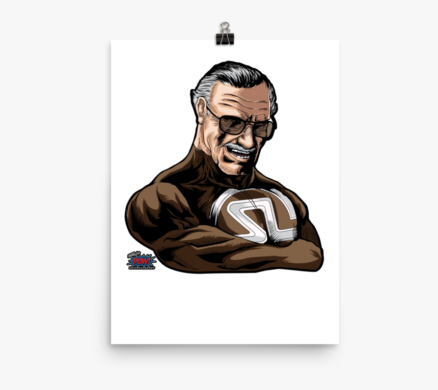 Super Stan Lee Poster - Illustration, HD Png Download, Free Download