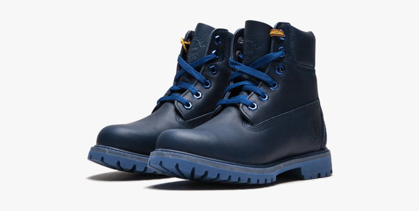 Timberland 6 Inch Premium "blue Leather - Work Boots, HD Png Download, Free Download