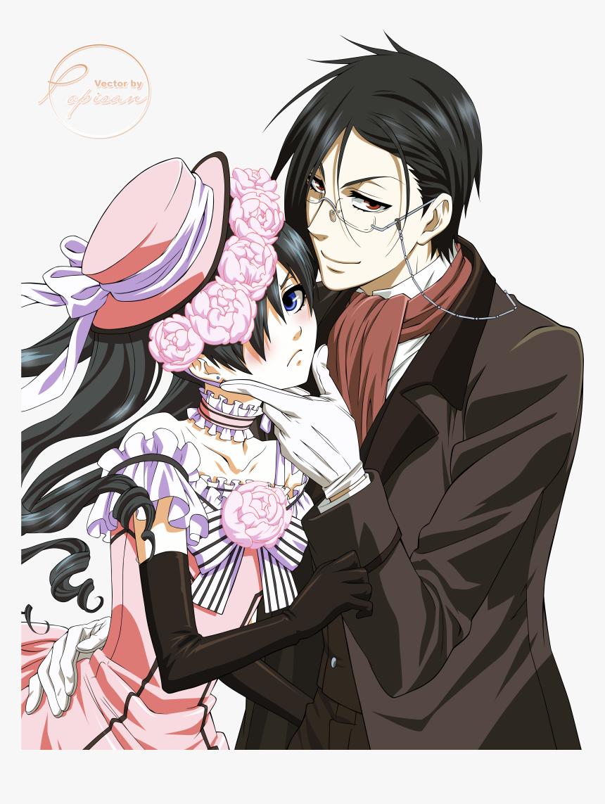 Kuroshitsuji Sebastian E Ciel , Png Download - Kuroshitsuji Sebastian X Ciel, Transparent Png, Free Download