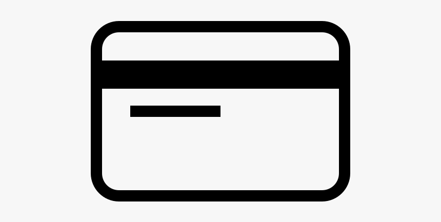 Image Of The Back Of A Bank Card - Card Icon, HD Png Download, Free Download