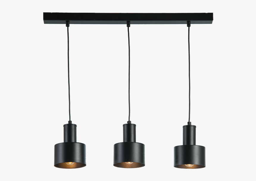 Lampa Wisząca Czarna Potrójna, HD Png Download, Free Download