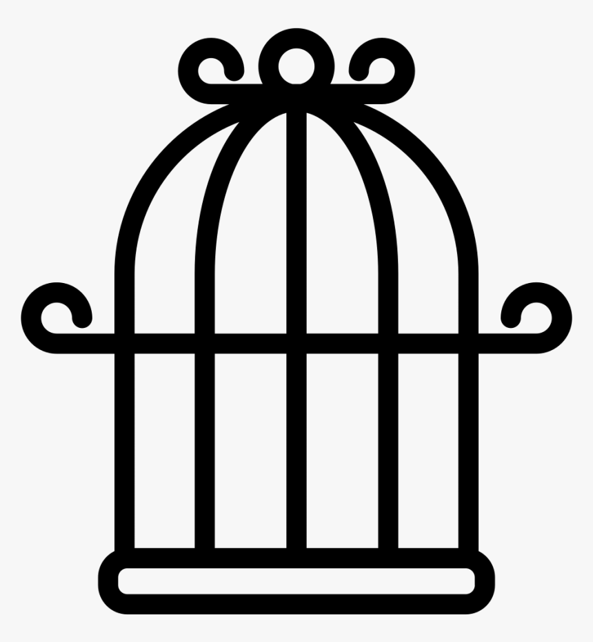 Cage Bird Png Image - Bird Cage Clipart Transparent, Png Download, Free Download