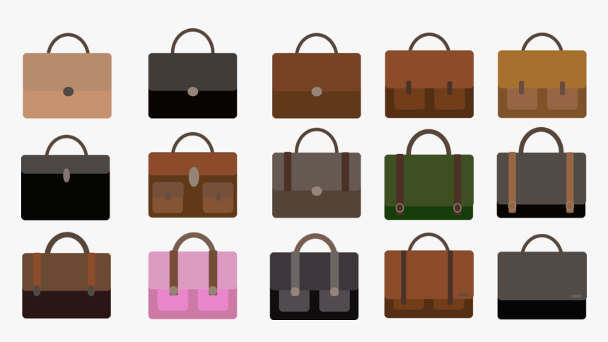 Briefcase Icons - Handbag, HD Png Download, Free Download