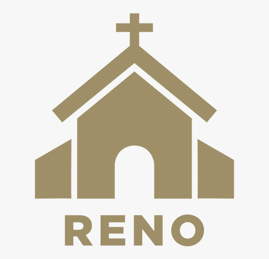 Church Icon Vector , Png Download - Church Building Png, Transparent Png, Free Download