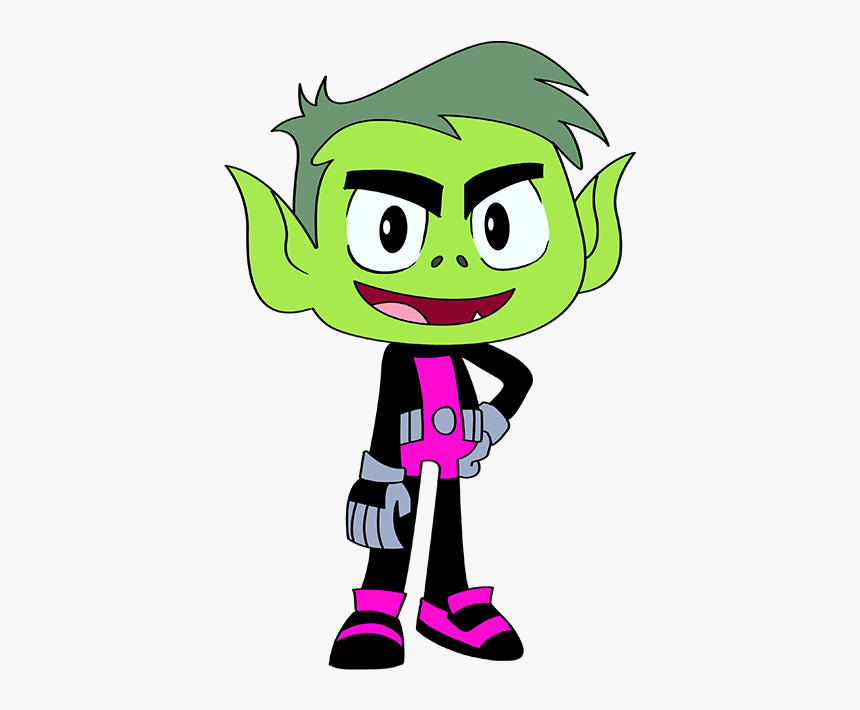 How To Draw Beast Boy From Teen Titans - Titans Beast Boy Cartoon Network, HD Png Download, Free Download