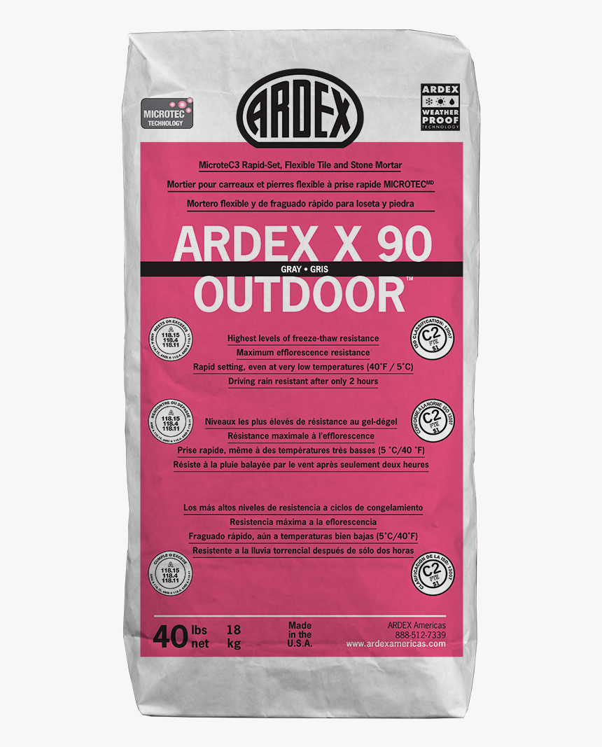 Ardex X 90 Outdoor - Ardex X 5, HD Png Download, Free Download