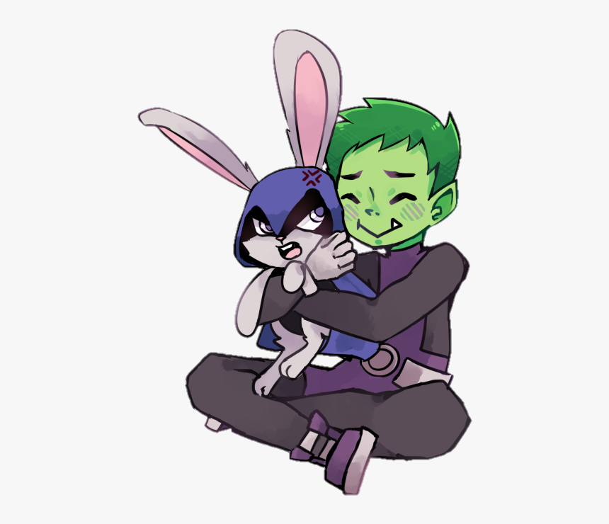 Beast Boy Clipart Transparent Background - Teen Titans Beastboy And Raven, HD Png Download, Free Download