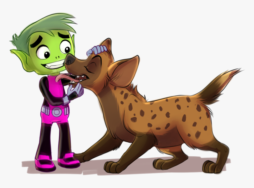 Beast Boy And The Character Belongs To Frozenspots - Cartoon, HD Png Download, Free Download