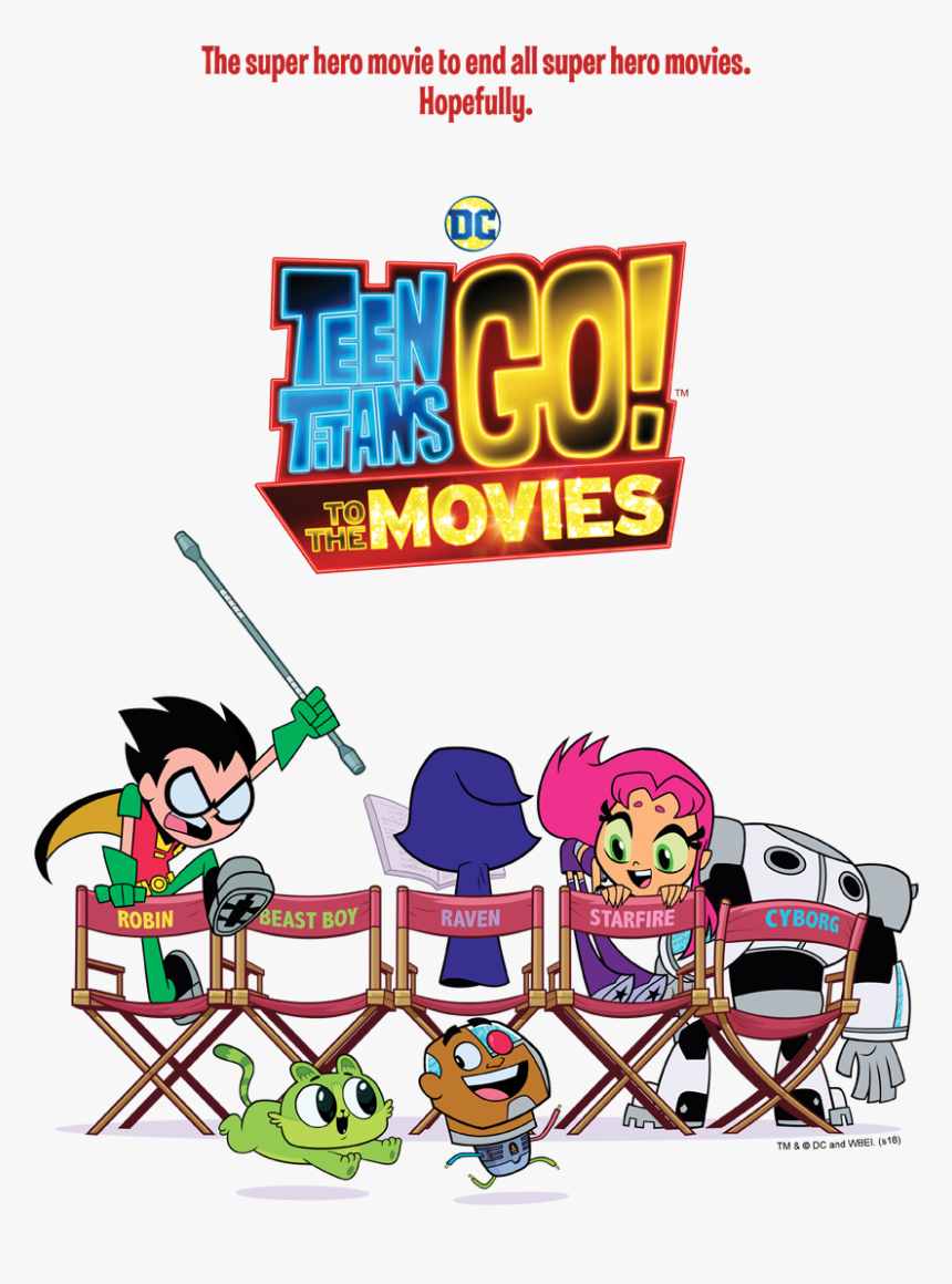 Teen Titans Go At The Movies, HD Png Download, Free Download