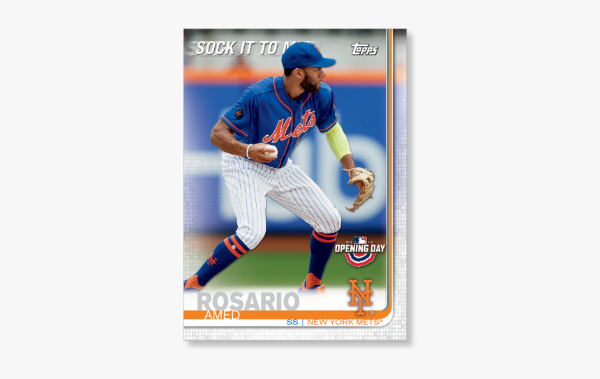 Amed Rosario 2019 Opening Day Baseball Insert Poster - College Baseball, HD Png Download, Free Download