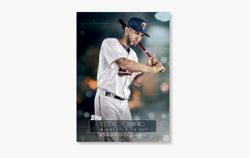 2019 Topps Series 1 Baseball Eddie Rosario Superstars - College Baseball, HD Png Download, Free Download