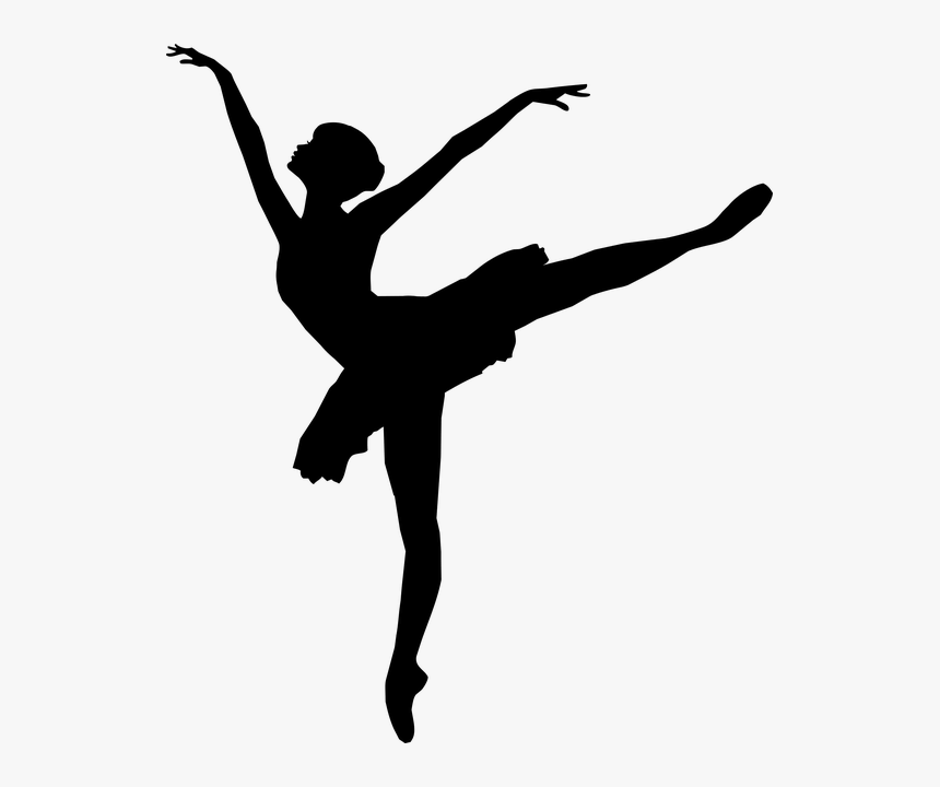 Ballet Dancer Ballet Dancer Vector Graphics Silhouette - Bailarina De Ballet Silueta Png, Transparent Png, Free Download