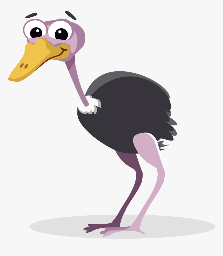 Ostrich Cartoon Png, Transparent Png, Free Download