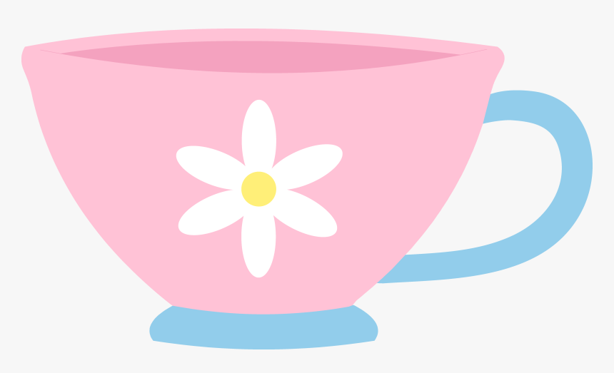 Transparent Teacups Png - Pink Clip Art Tea Cups, Png Download, Free Download