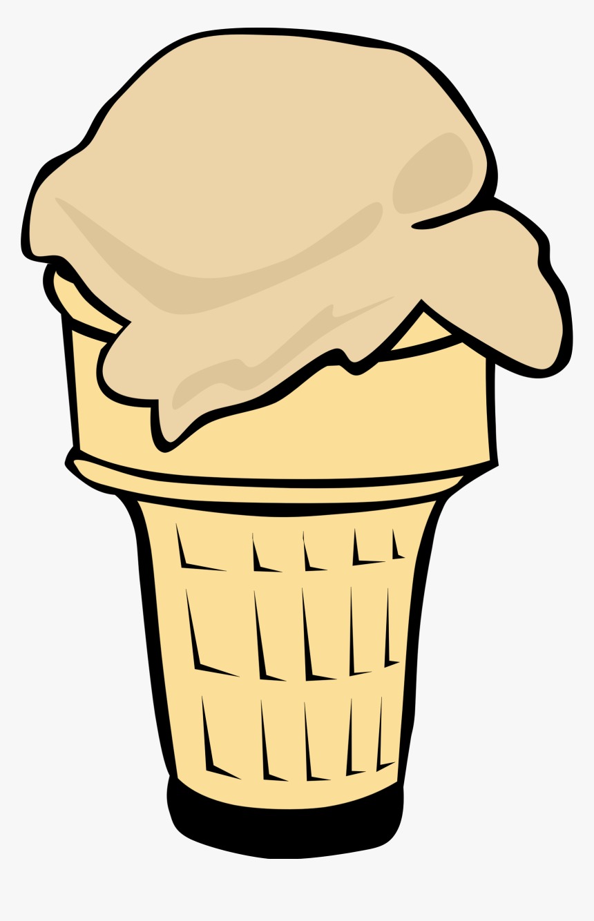 Fast Food Desserts Ice - Ice Cream Cone Clip Art, HD Png Download, Free Download