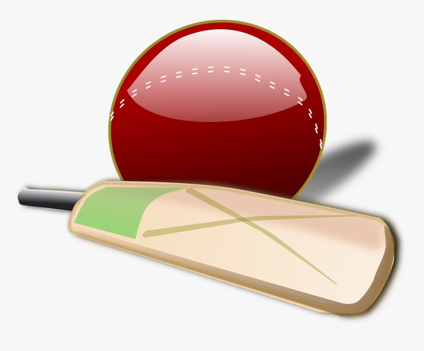 Cricket Bat Ball Png, Transparent Png, Free Download