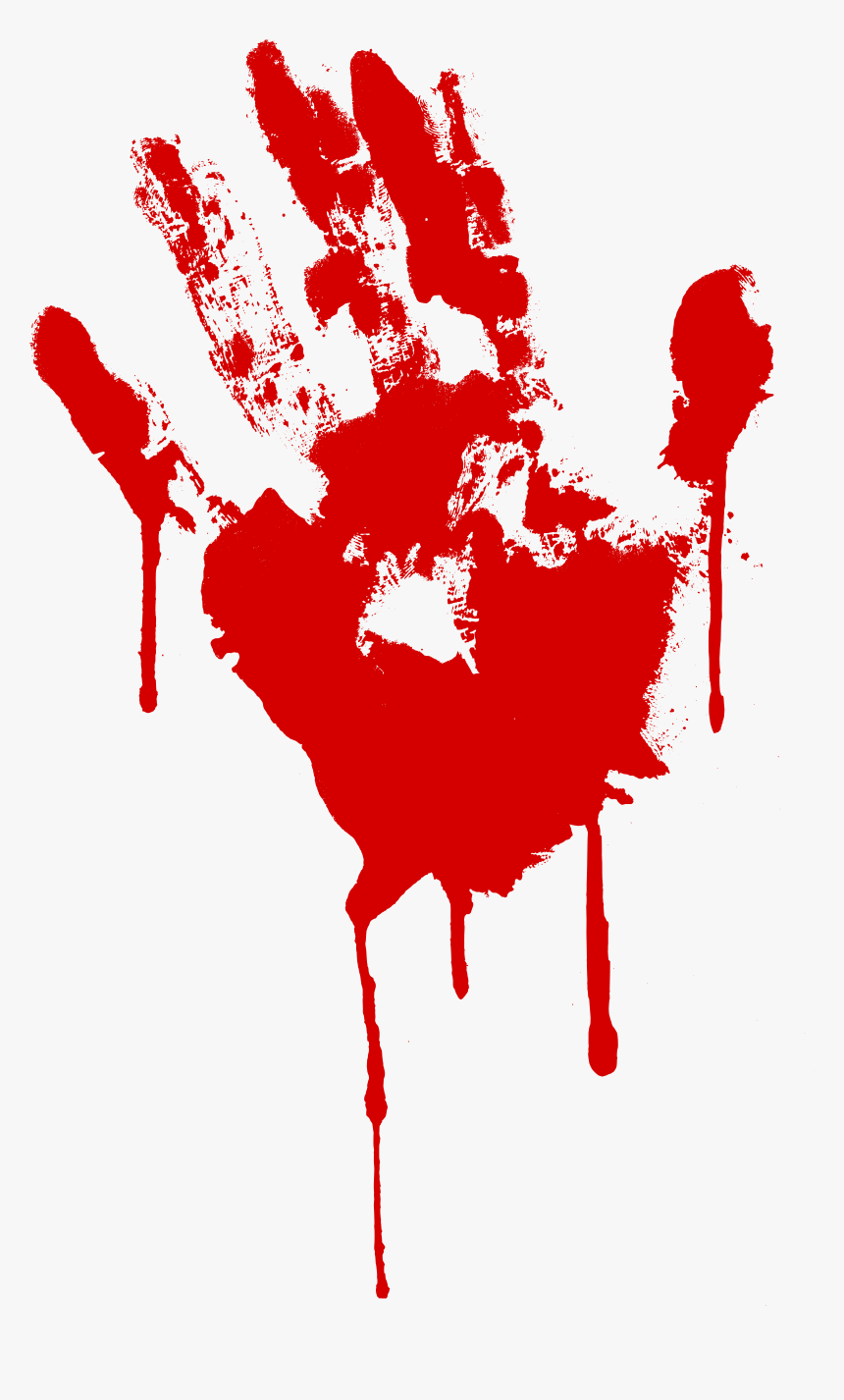 Bloody Handprint - Stop Maple Leaf Violence, HD Png Download, Free Download