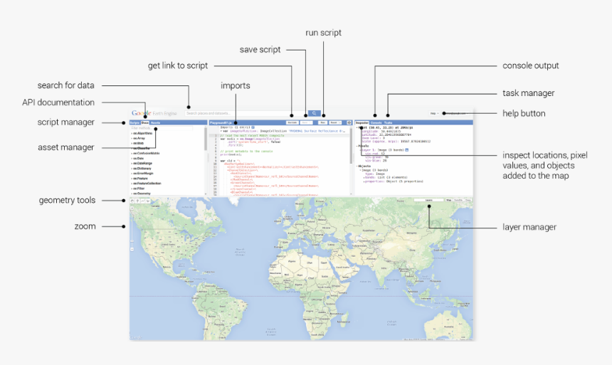 Google Earth Engine - Google Earth Engine Code, HD Png Download, Free Download