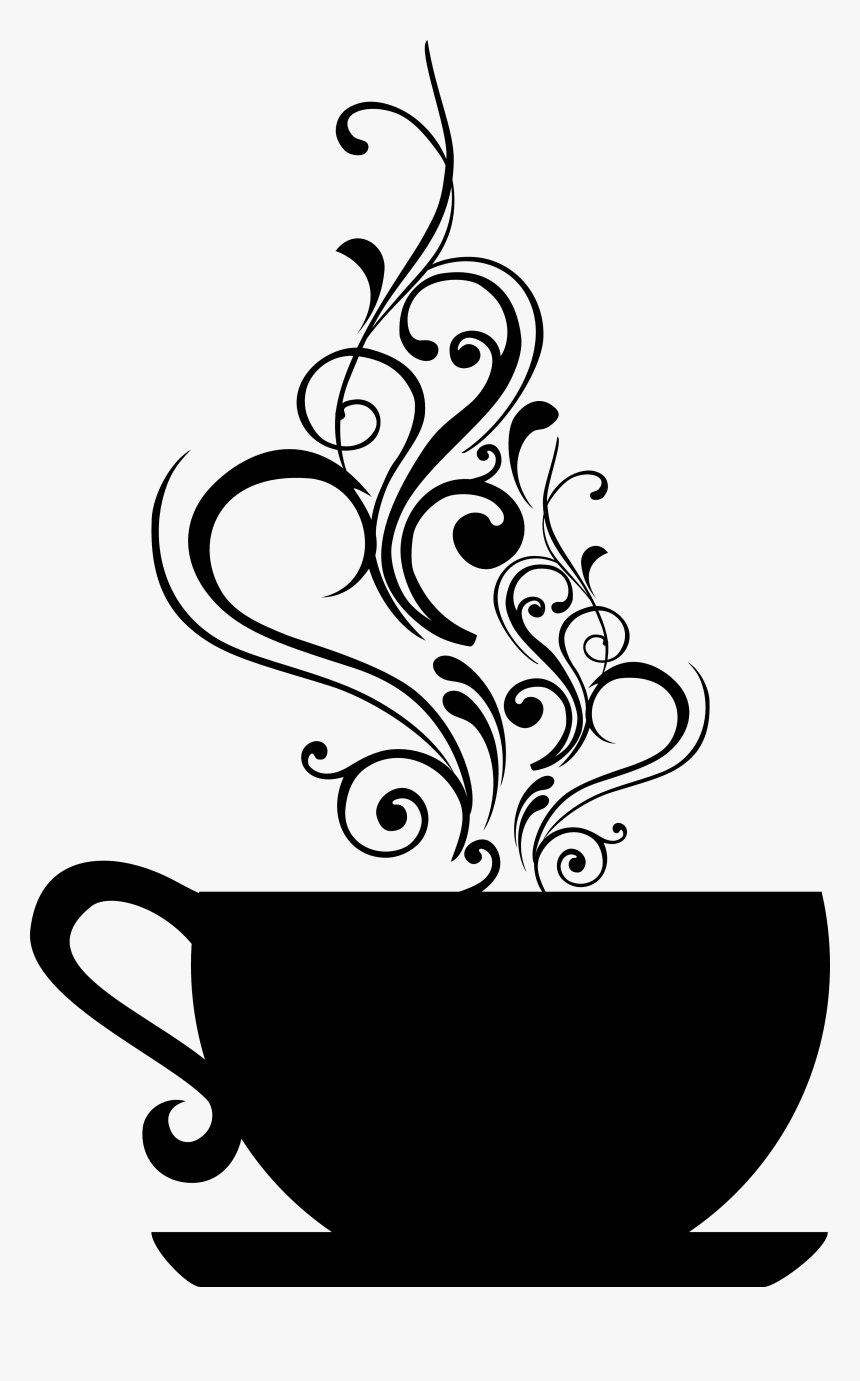 Cliparts For Free Download Teacup Clipart Transparent - Tea Black And White Png, Png Download, Free Download