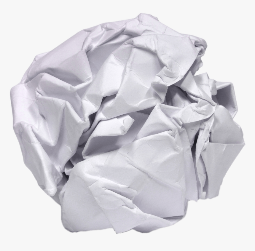 Crumpled Paper Ball - Paper Ball, HD Png Download, Free Download